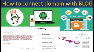 How to custom domain contact with blogger step by step 2022 | Blogger customer domain on GoDaddy