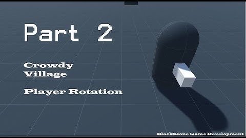 Making an Android game in UNITY - Beginner Tutorial - #2