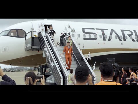 One Team One Dream 星宇航空首架 A321neo 抵台全紀錄｜STARLUX Airlines