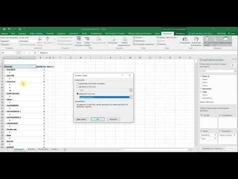 Video: Hoe De Tabelkop In Excel Te Repareren