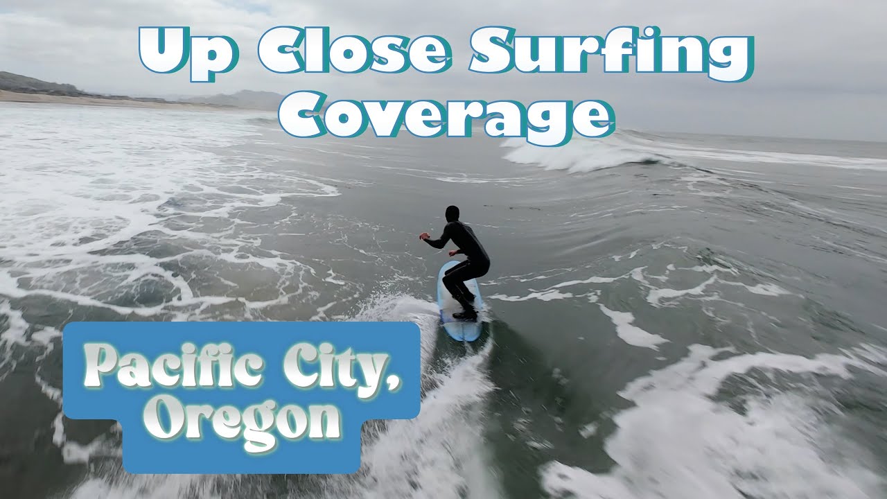 Oregon Coast Surf Sessions at Pacific City | Cinematic 4K Oregon Coast Aerial Highlights