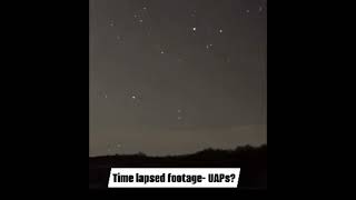 TIME LAPS UAP'S #uap  #strangerthings #alientechnology #strangerthings  #alien