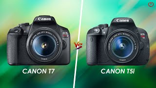 Canon T7 vs Canon T5i | Full Comparison