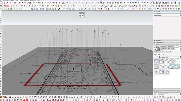 Sketchup Tutorial - Creating Terrains from Spot Elevations