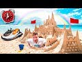 24 HOUR OVERNIGHT CHALLENGE IN A SAND CASTLE FORT