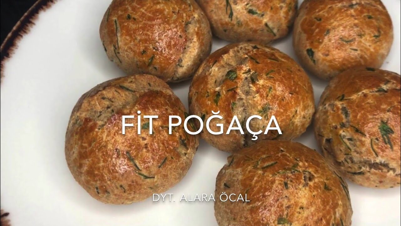KİLO ALDIRMAYAN FİT POĞAÇA TARİFİM | Diyetisyen Alara Öcal
