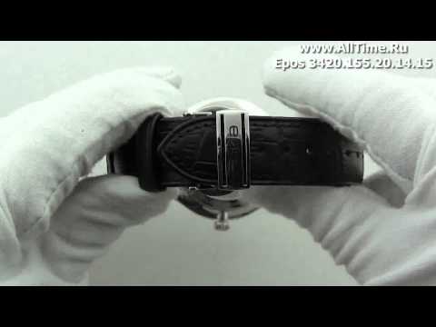 Обзор. Мужские наручные часы Epos 3420.155.20.14.15 Обзор. Мужские наручные часы Epos 3420.155.20.14.15