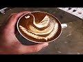 Barista Latte Art Training Oddly Satisfying Video for Stress Relief Compilation! MUST SEE!! #120