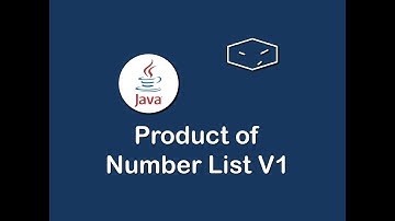 product of number list v1 in java