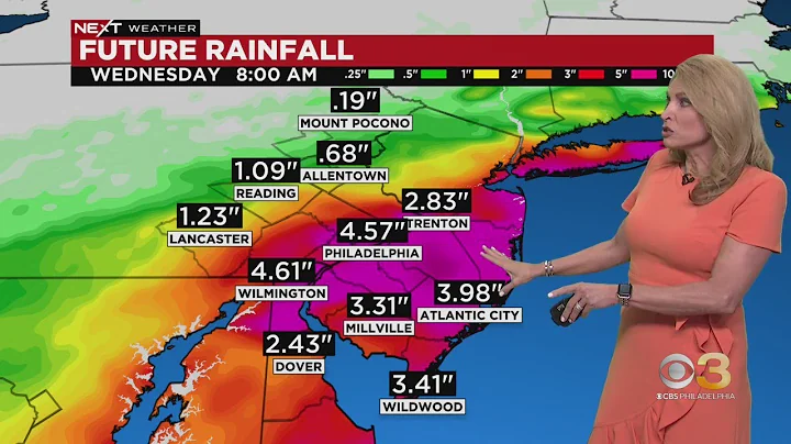 NEXT Weather: Coastal flood warning and rain in ou...
