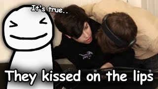 George and Karl Kissed on the Lips