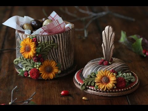 how-to-make-3-d-woodland-cookie-boxes---a-dessert-network-collaboration-using-wilton-molds