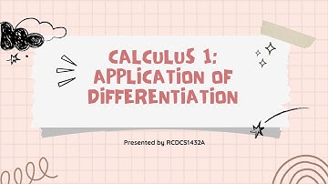 MAT183(Calculus I) - Application of Differentiation (Related Rates)
