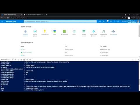 AZ-104 Hands-On Lab 3c: Task 1, 2 U0026 3: Manage Azure Resources By Using Azure PowerShell