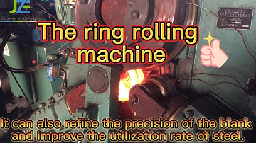 Ring rolling machine made in China in Türkiye