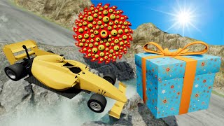 Без Тормозов По Полосе Препятсвий! Крушения Машин В Игре Beamng Drive.