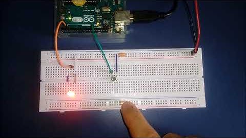 Led apaga com push button pressionado (pull-up interno do Arduino) - Projeto 02b