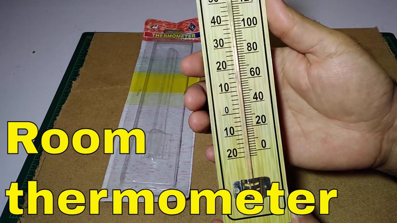 Room temperature thermometer Unboxing and review 