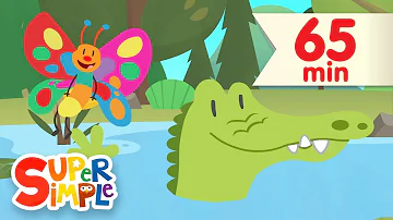 After A While, Crocodile + More | Goodbye Song | Super Simple Songs for Kids