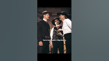 Everyone is forbidden to carry guns inside the town.#Tombstone #tombstone territory#WesternMovie