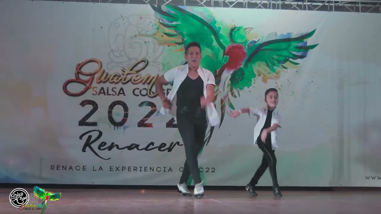 Guatemala Salsa Congress-Ernesto López, Maritza Gonzales y Axel