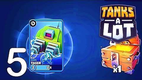 Tanks a Lot  - Gameplay Walkthrough Part #5 - 3vs3 Battle Arena (Android, iOS)