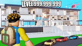 I Bought ALL The GAMEPASSES In MILLIONAIRE MANSION TYCOON To Get MAX LEVEL!
