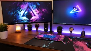 My ultimate ikea desk setup. How its holding up.