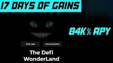 Wonderland TIME: How Much I Made in 17 Days ! 84K% APY !