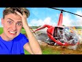 Helicopter Crashed In My Backyard!! (COPS CALLED)