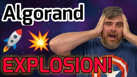 Algorand Explosion🚀 || Algorand Price Prediction || Algorand Today Update! || Crypto News