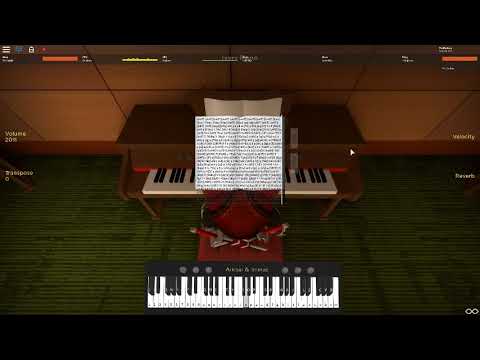Queen Bohemian Rhapsody Roblox Virtual Piano Youtube