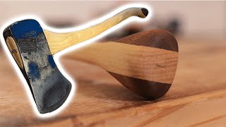 How to Make an Axe Laminated Palm Swell (Only Hand Tools!)