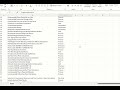Spreadsheet Calc TOC