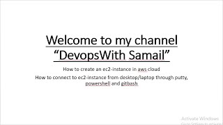 How to create an ec2-instance in AWS cloud | How to connect to ec2-instance | Linux 2