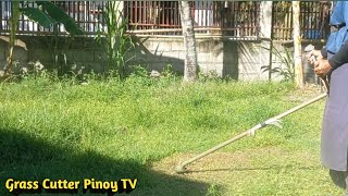 I WILL TRANSFORM AT THE FRONT YARD / CUTTING THE GRASS UNDER THE COCONUT TREE by Grass Cutter Pinoy TV 1,306 views 5 months ago 18 minutes