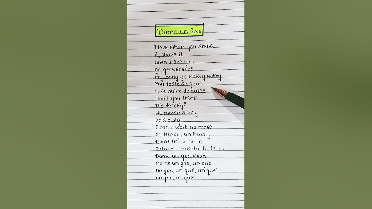 Dame un Grr (Lyrics) ~ Fantamel & Kate Linn 💅 #lyrics #song