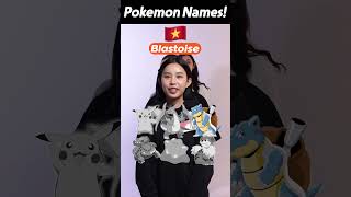 Pokemon Name Differences in 6 different countries!