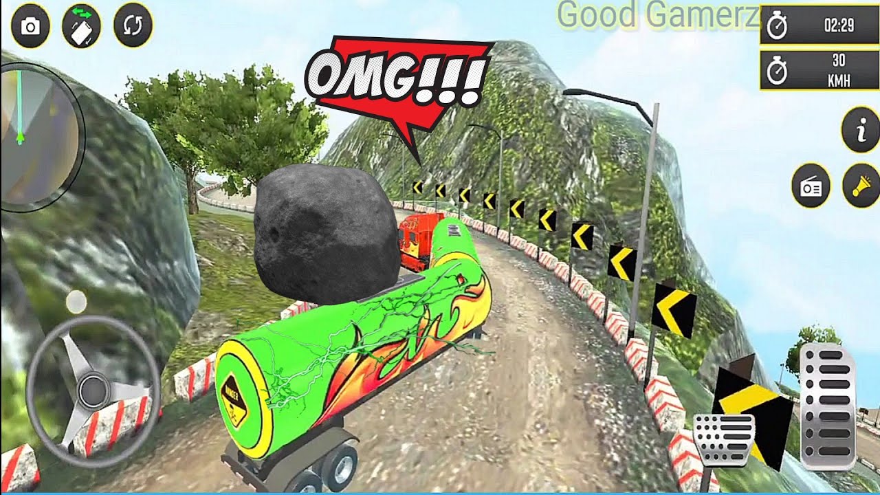 Off Road Oil Tanker Game play androidgame YouTube