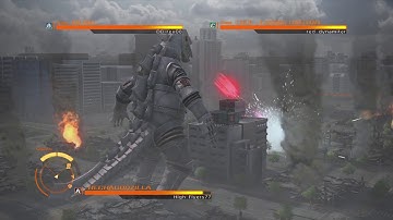 GODZILLA PS4: MechaGodzilla 1974 vs Type-3 Kiryu vs Gigan