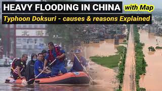 Floods in Beijing China | Typhoon Doksuri 2023 | Climatology Geography | Latest News | Current news