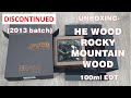 Unboxing He Wood Rocky Mountain Wood by DSQUARED² (2013 batch)