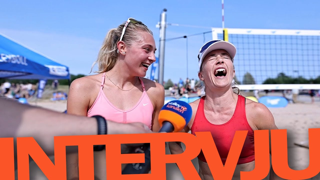 INTERVJU: Line Andersson och Sara Cavretti | Swedish Beach Tour 2023