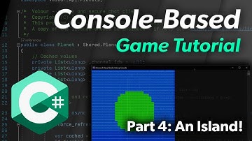 Making an Island - C# Console-Based Tutorial (#4)