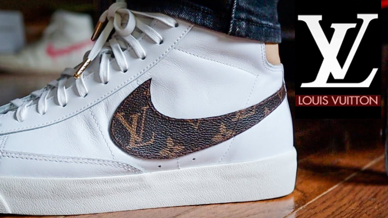 How to: LOUIS VUITTON Nike Swoosh 