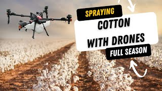 A Season in the Sky: 100% Drone Spraying Success for Australian Cotton