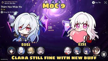 [HSR: MoC 9] E0S1 Jingliu E1S1 Clara - Memory of Chaos 9 Ver 1.5.1 - Clara so good at this new MoC