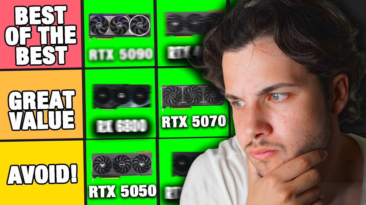 Best & Worst Graphics Cards Of 2025 Ranked 🟢 NVIDIA EDITION!