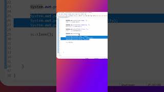 Java Scanner Class | User Input Example (Bangla) #shorts #java