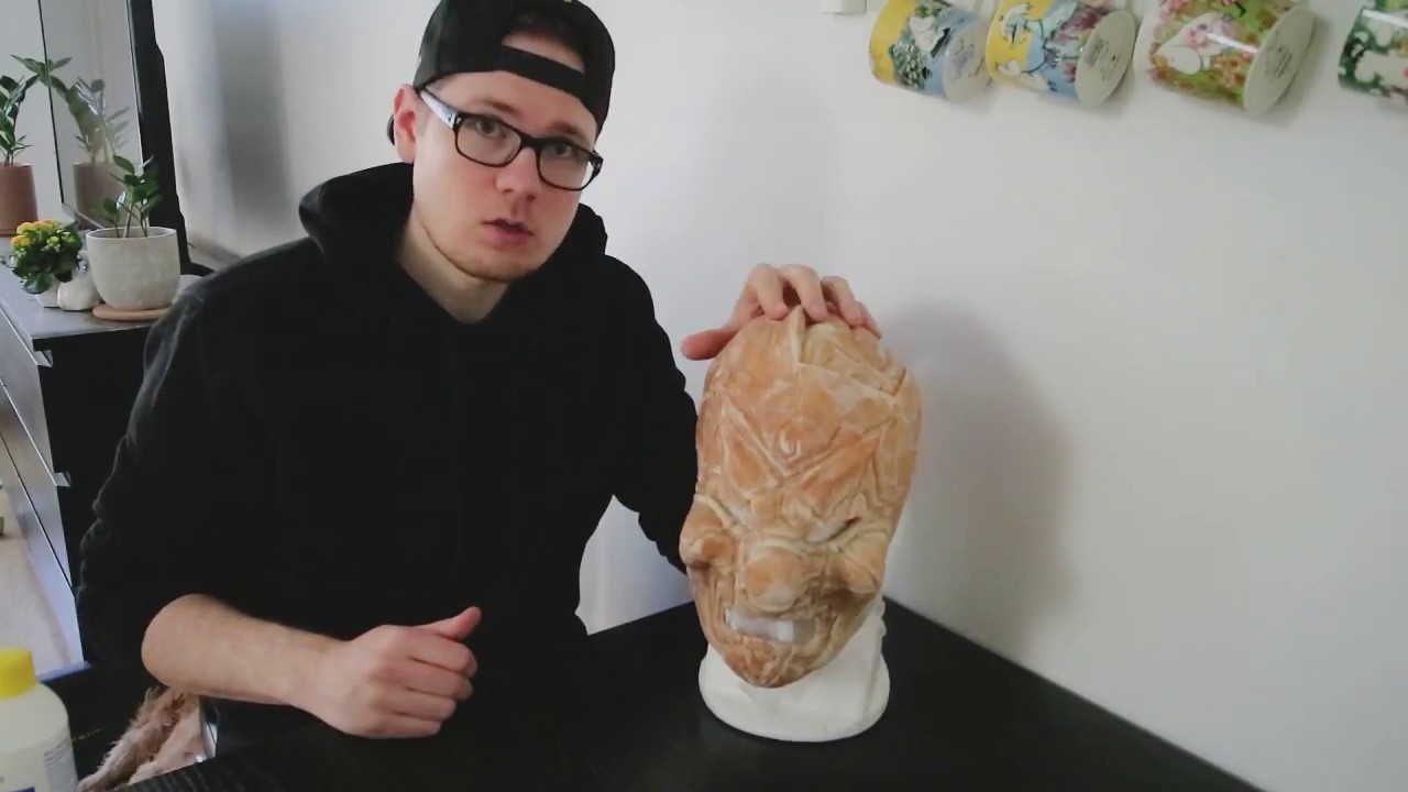 Painting a Slipknot IOWA Clown Mask